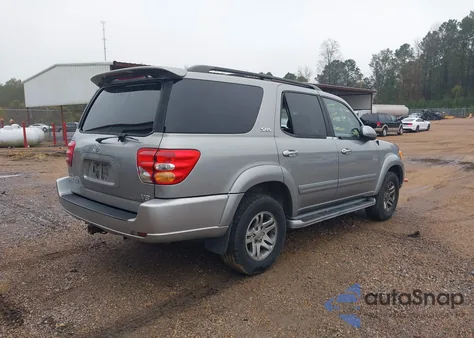 2003 Toyota Sequoia Sr5 V8 из США, поврежденный, VIN 5TDZT34A03S165504